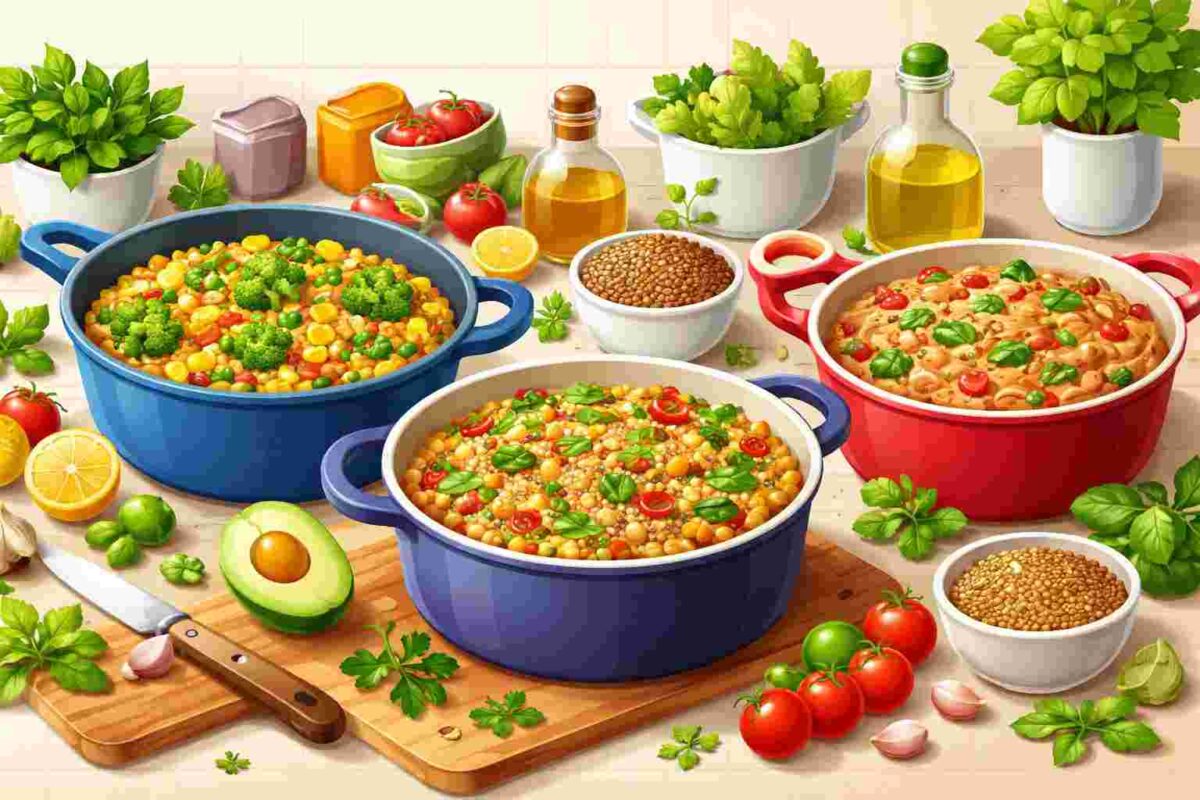 Easy One Pot Vegetarian Meals