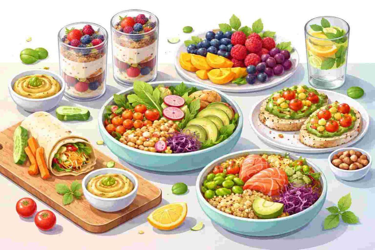 No Cook Healthy Meals