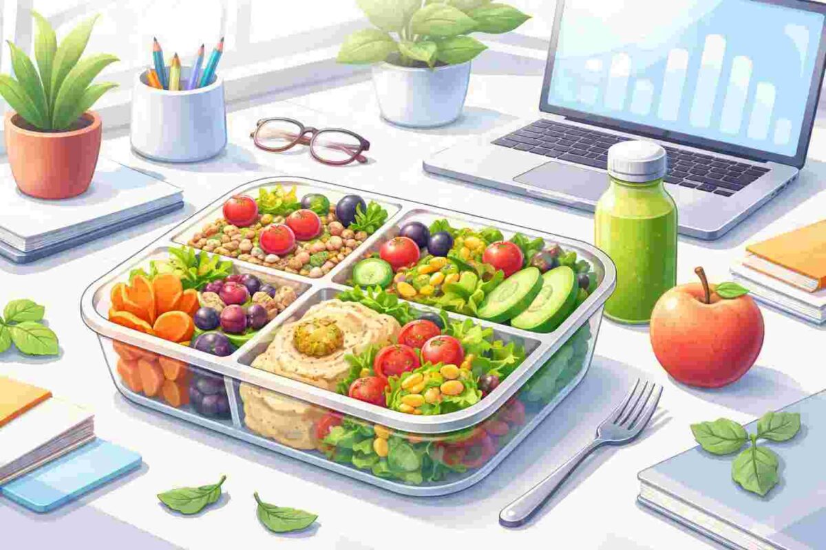 Vegetarian Office Lunch Box