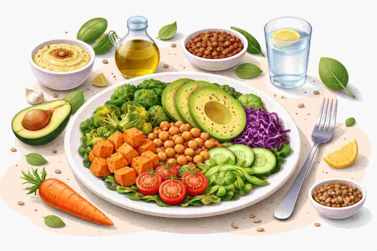 balanced vegetarian meals