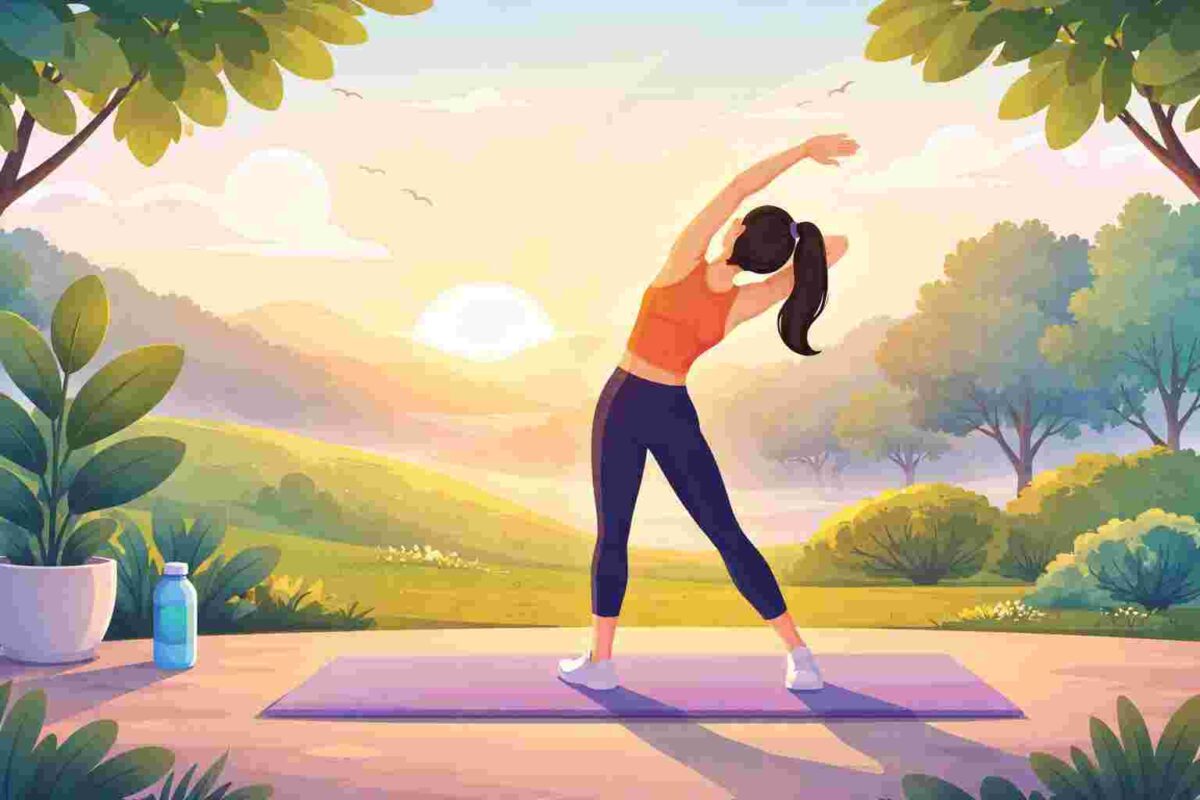 morning stretch routine