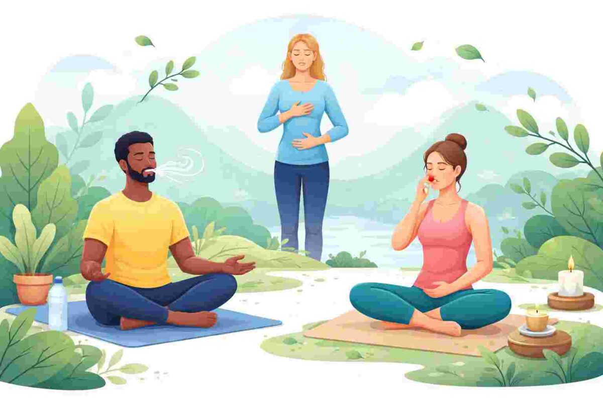 breathing exercises for stress relief