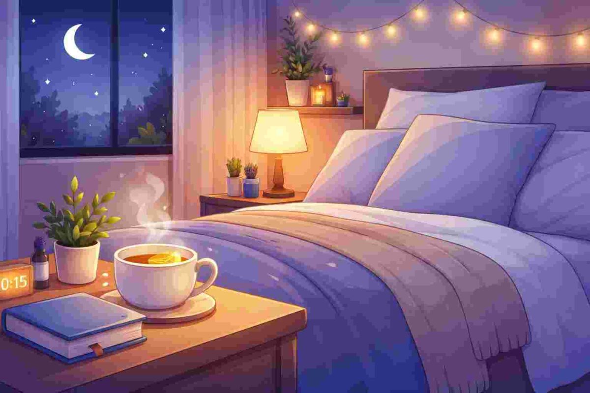 night routine for better sleep