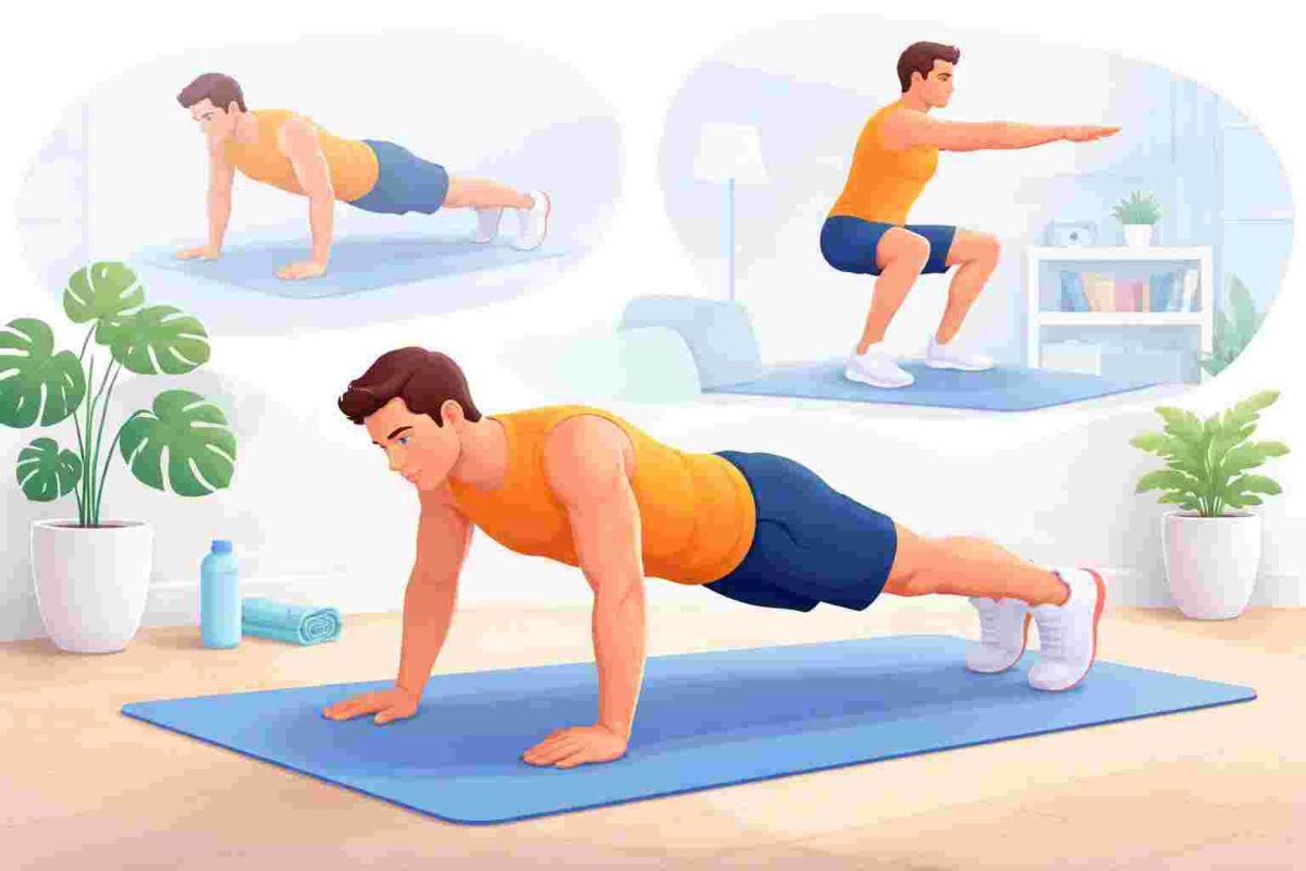 Home Workout Plan Without Equipment