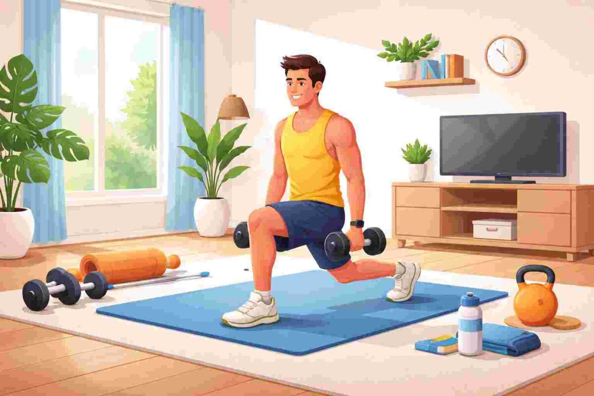 daily fitness routine at home